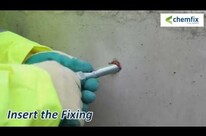 Chemical Anchor Installation 